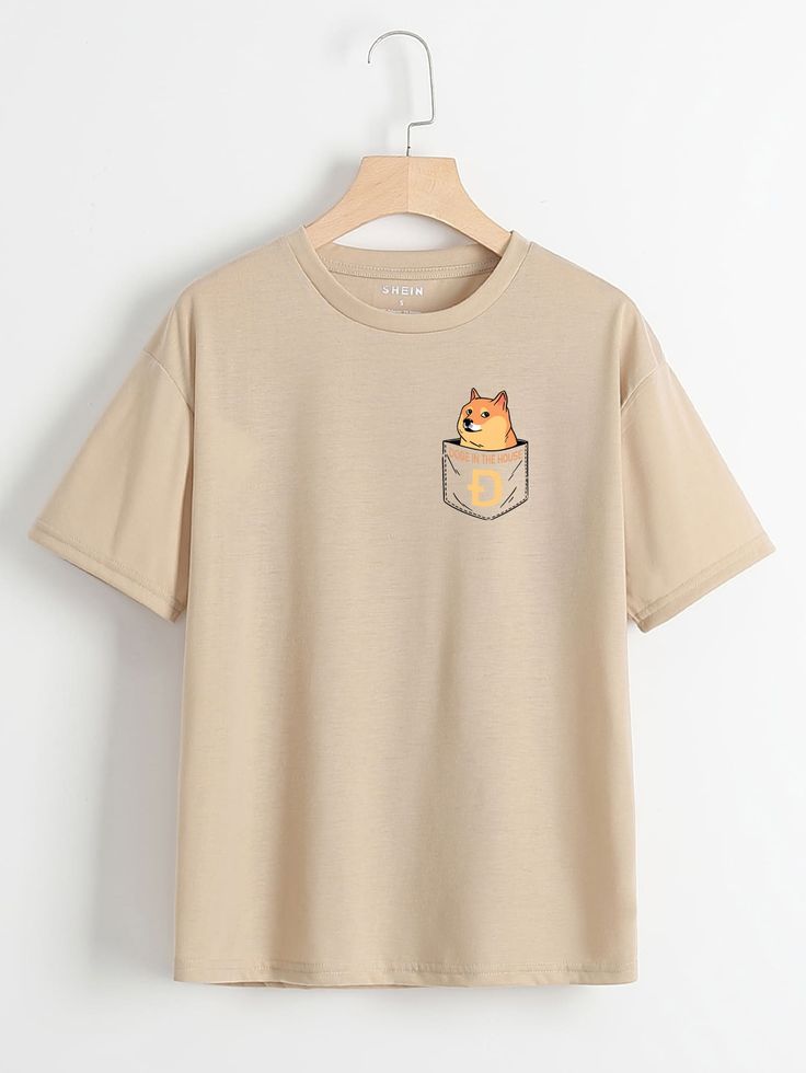 "Cute Dog Print T-Shirt for Kids – Soft and Playful Style"