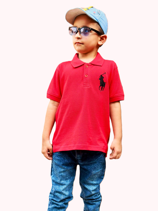 Boys Pique Polo T-Shirt – Smart Casual Wear