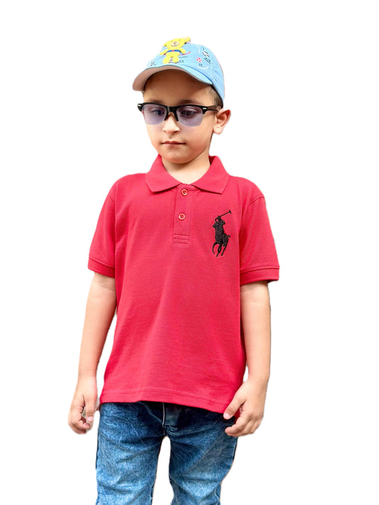 Boys Pique Polo T-Shirt – Smart Casual Wear
